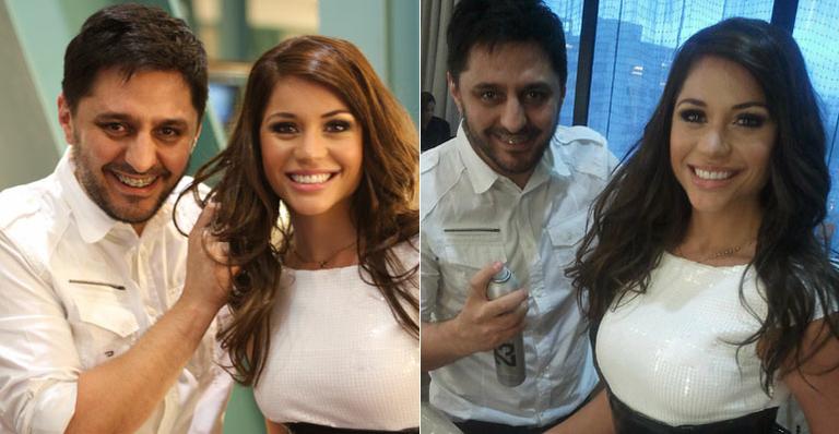Ex-BBB Maria Melilo coloca megahair