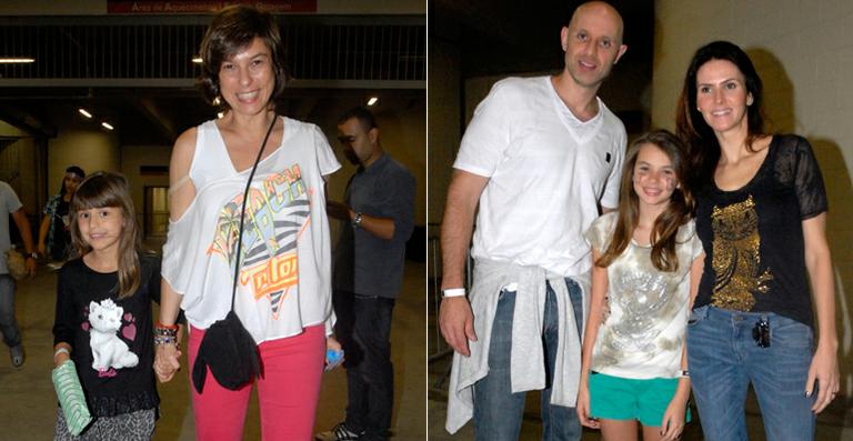 Famosos vão ao show de Justin Bieber