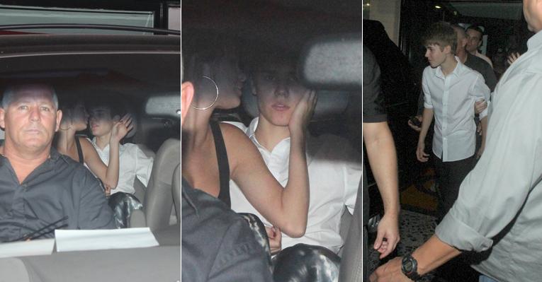 Bieber e Selena jantam após show no Rio