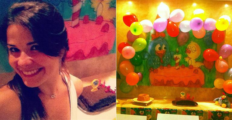 Samara Felippo: festa de aniversário