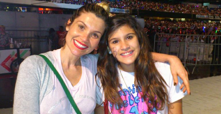 Flávia Alessandra: ‘Giulia não se cansa de Justin Bieber’
