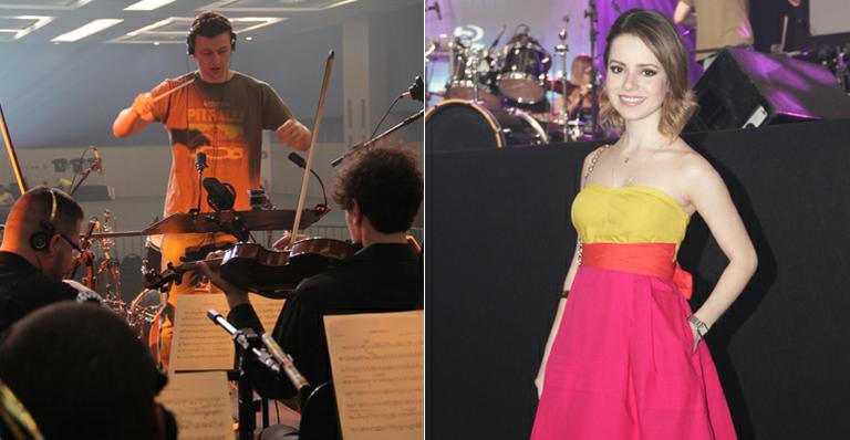 Lucas estreia como regente de orquestra. “Fiquei muito orgulhosa”, diz Sandy