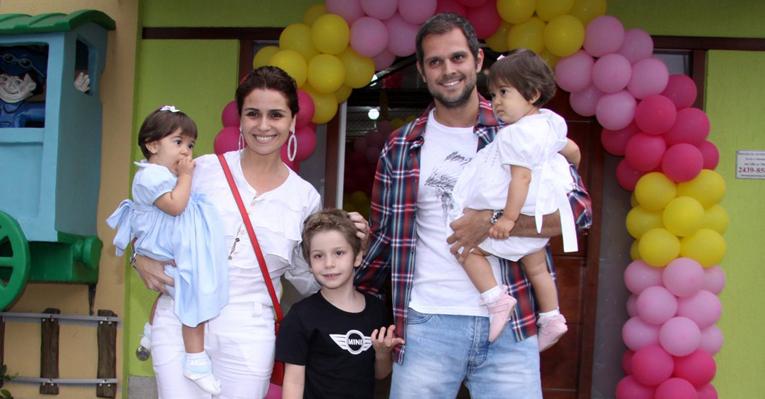 Gêmeas de Giovanna Antonelli completam um ano