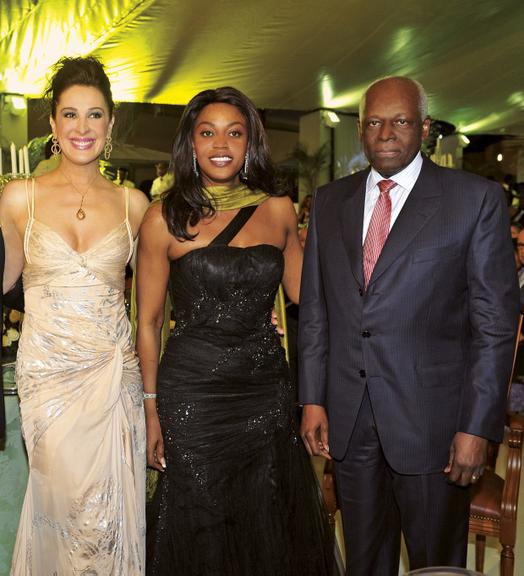 O brilho e a solidariedade de Claudia Raia em Angola