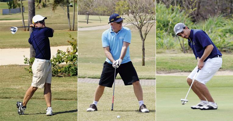Rubens Barrichello participa de competição de golfe em São Carlos