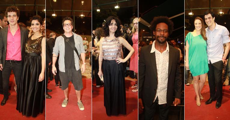 Tapete vermelho do Festival do Rio recebe artistas do filme ‘A Novela das Oito’