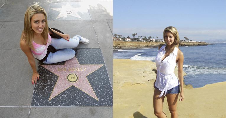 A cosmopolita Mariana Fusco em Los Angeles