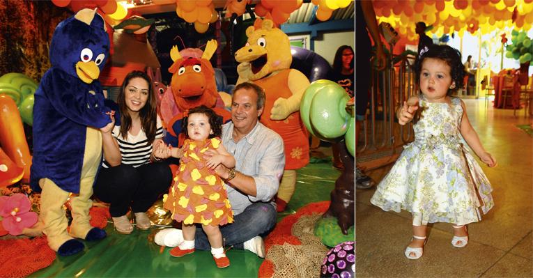Jayme Monjardim e Tânia Mara no primeiro aniversário de Maysa