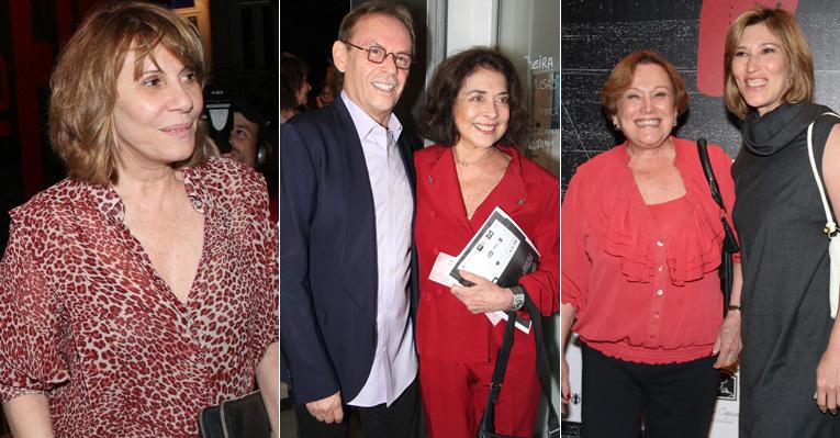 Famosos assistem a peça de José Wilker no Rio