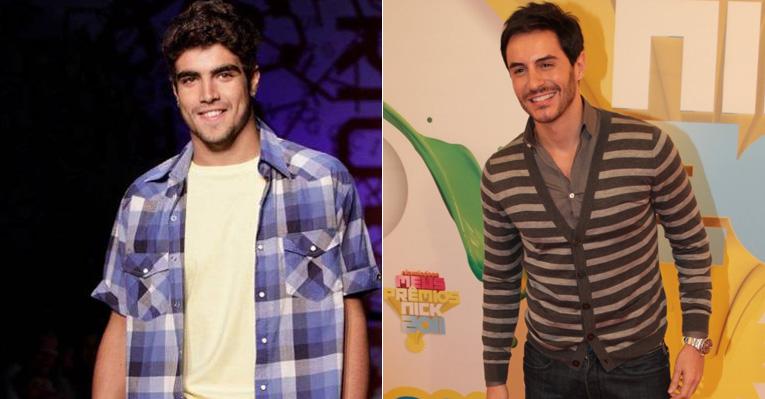 Caio Castro e Ricardo Tozzi são sucesso entre crianças e adolescentes