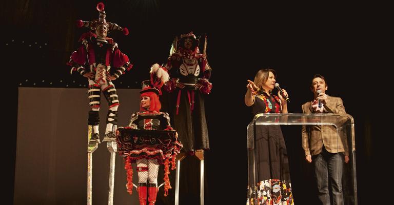 Evento circense traz time de famosos a projeto solidário