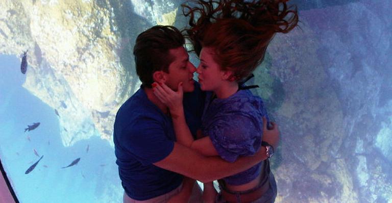 Marina e Klebber: ‘lua de mel’ em Fernando de Noronha