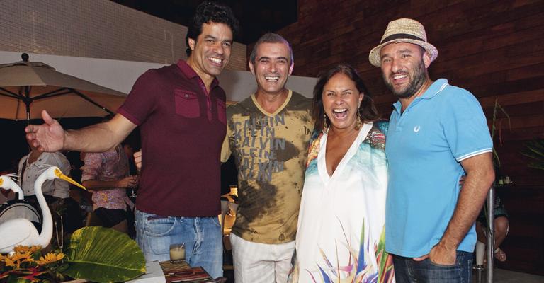 Raí e Paulo Barros se encantam com o Círio de Nazaré