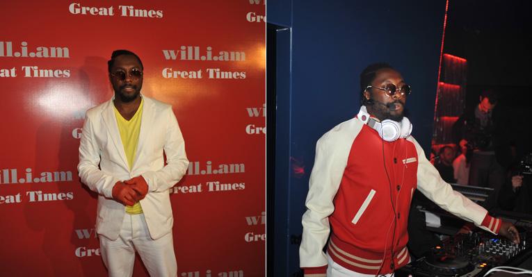 Will.i.am lança single em SP e revela paixão pelo Brasil