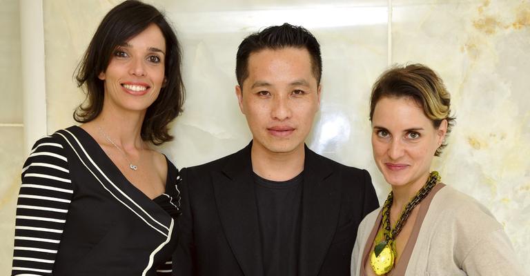 Estilista Phillip Lim e designer Cecile Coulot são recebidos no Brasil
