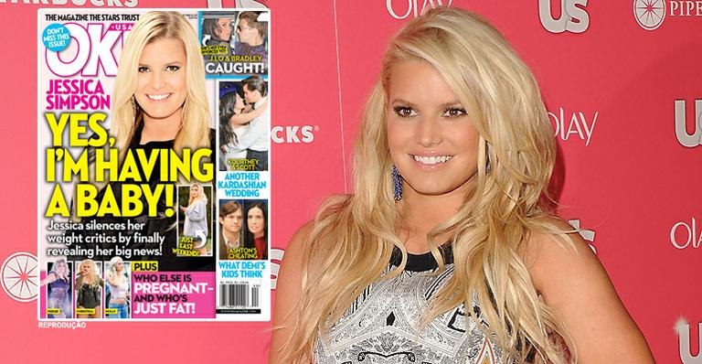 Jessica Simpson está grávida do noivo Eric Johnson, diz revista