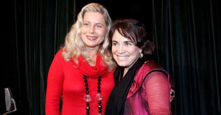 Vera Fischer e Regina Duarte se encontram em estreia de peça no Rio
