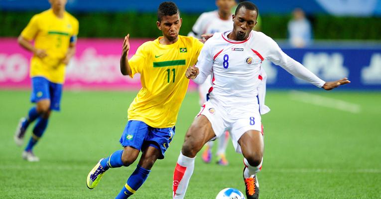 Futebol brasileiro perde para Costa Rica e está eliminado do Pan