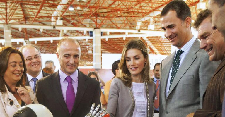 Casal de príncipes da Espanha Felipe e Letícia