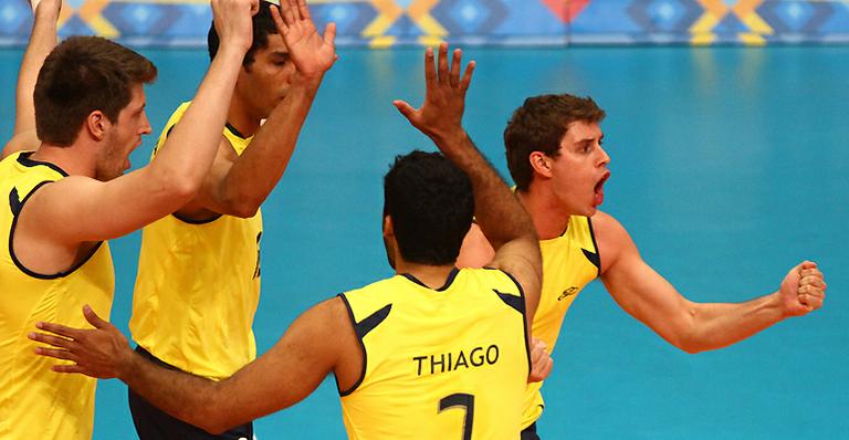 Pan: vôlei masculino estreia com vitória