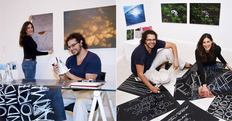 Virginia e Omar: unidos pela arte