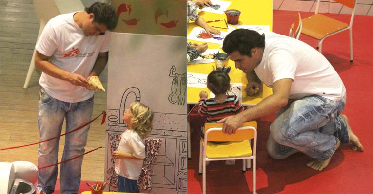 Thiago Lacerda, pai exemplar
