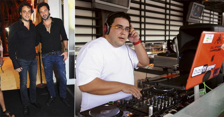 Apresentador André Marques agita festa em Miami