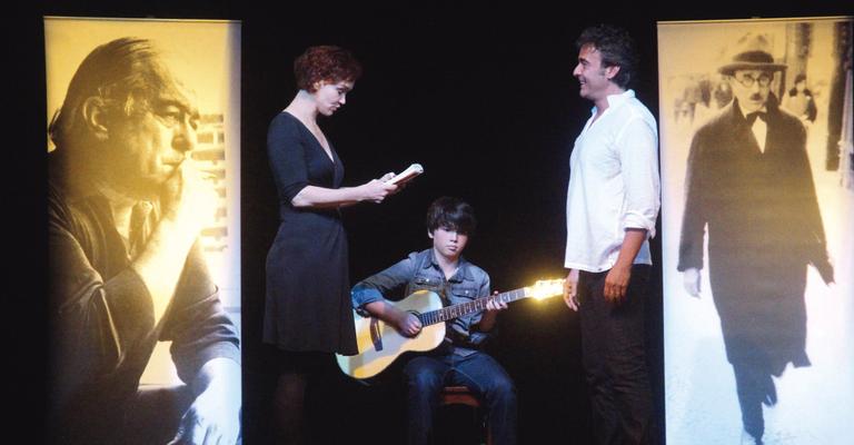 Julia Lemmertz e Alexandre Borges: poemas com Miguel