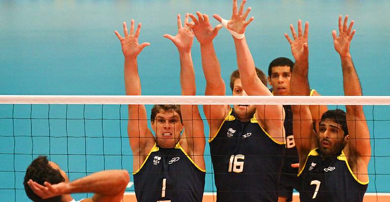 Vôlei masculino vence seleção de Porto Rico nos Jogos Panamericanos