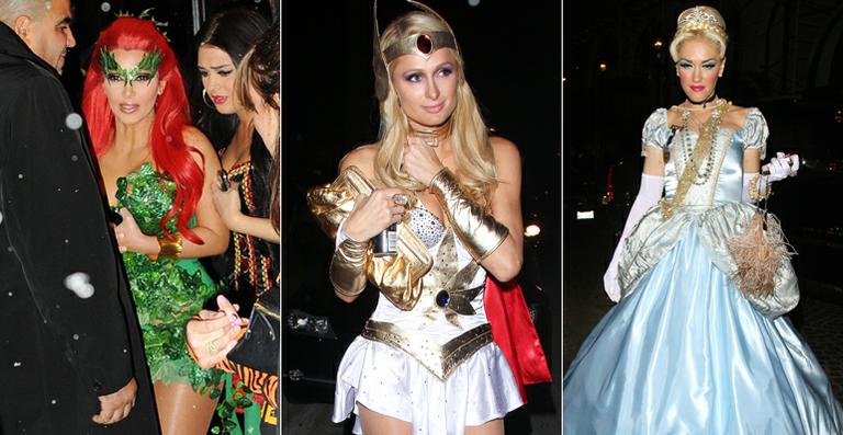 Veja fantasias de Kim Kardashian, Paris Hilton e Gwen Stefani no Halloween