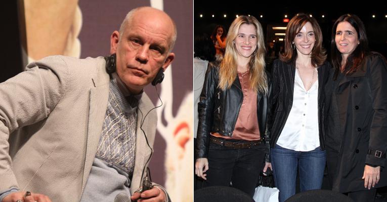 Estrelas globais recebem palestra de John Malkovich