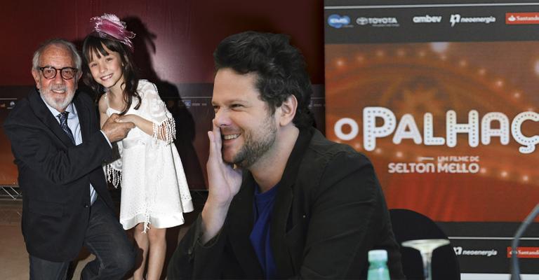 Maíra Chasseraux recebe elogios do pai Chachá na pré-estreia do filme ‘O Palhaço’