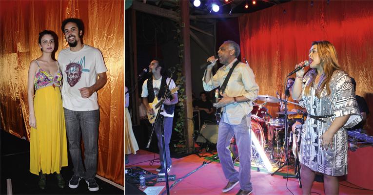Bem estreia nos palcos ao lado do pai Gilberto Gil