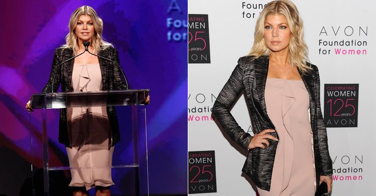 Fergie organiza evento filantrópico em Nova York