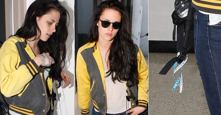 Kristen Stewart guarda fita do Senhor do Bonfim