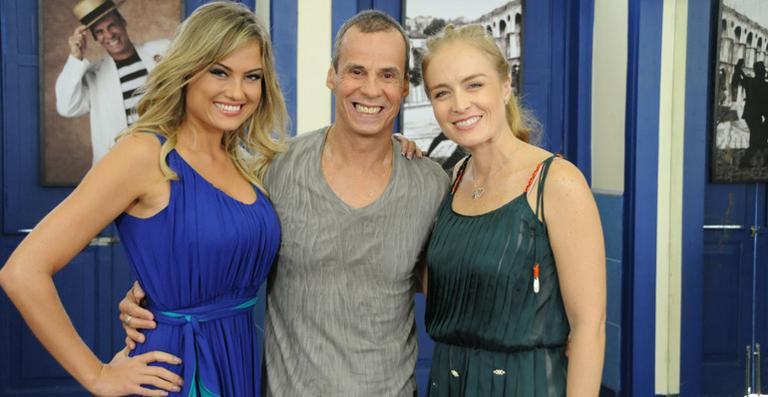 Ellen Rocche tem aula de gafieira com Carlinhos de Jesus