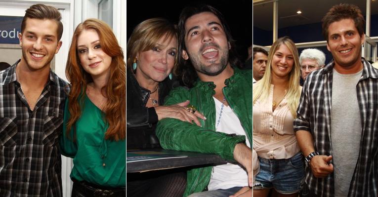 Casais famosos namoram ao som da dupla Zezé Di Camargo & Luciano