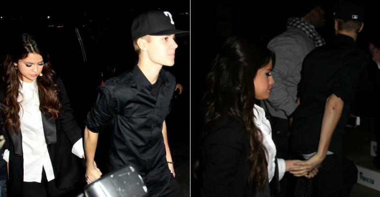Com gesto, Justin Bieber e Selena Gomez afastam crise no namoro