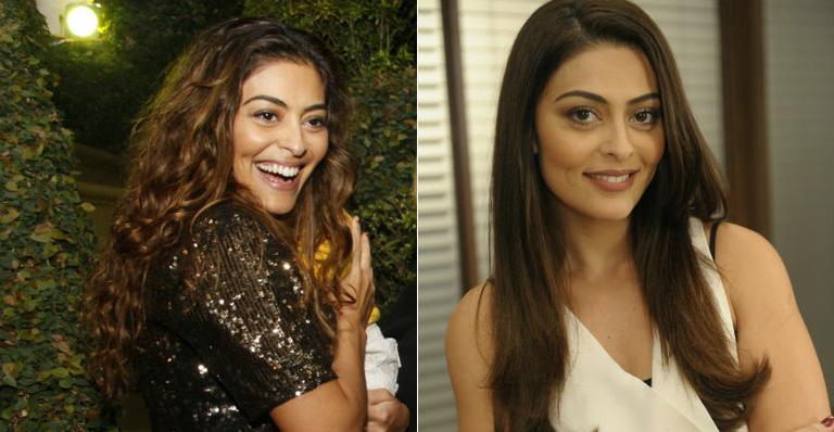 Juliana Paes não gosta de seu cabelo liso