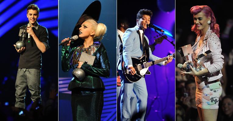 Noite de premiação da música consagra Lady Gaga na Irlanda