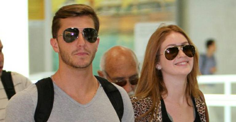 Marina Ruy Barbosa e Klebber Toledo são fãs de óculos estilo aviador. Você aprova?