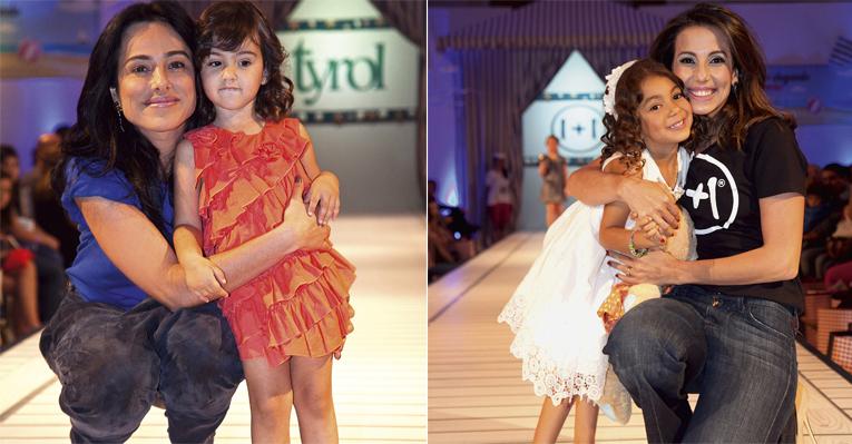 Moda: o orgulho das estrelas no desfile de herdeiros