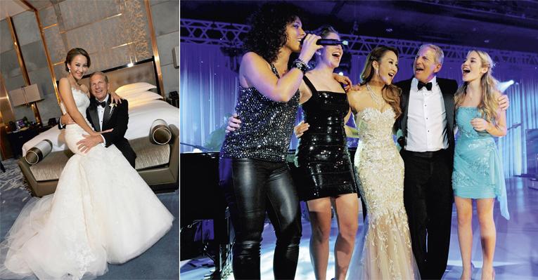 Boda de Coco Lee e Bruce Rockowitz