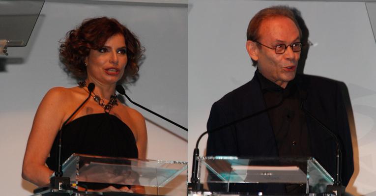 Débora Bloch e José Wilker apresentam premiação de literatura em São Paulo