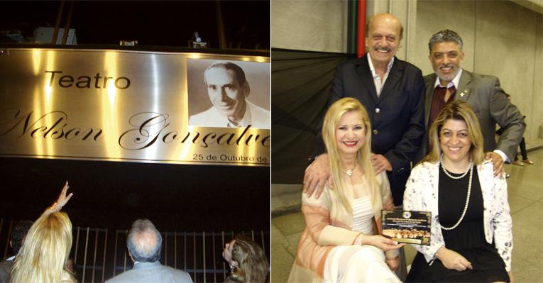 Lilian Gonçalves faz homenagem ao pai com inauguração de teatro