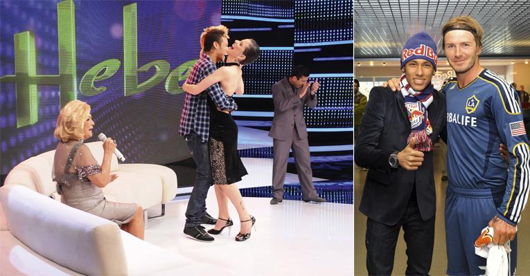 Neymar recebe elogios no programa da Hebe