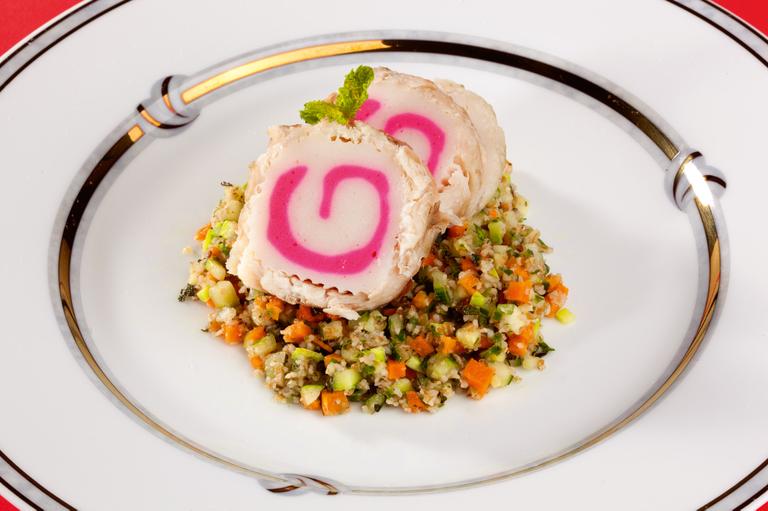 Cozinha Light: Rolinho de pescada e tabule