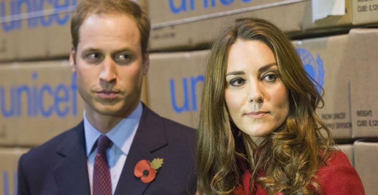 William e Kate ficarão dois meses separados por causa de viagem