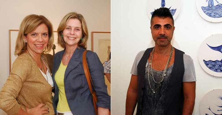 Astrid Fontenelle e Fause Haten prestigiam exposição de Florian Raiss