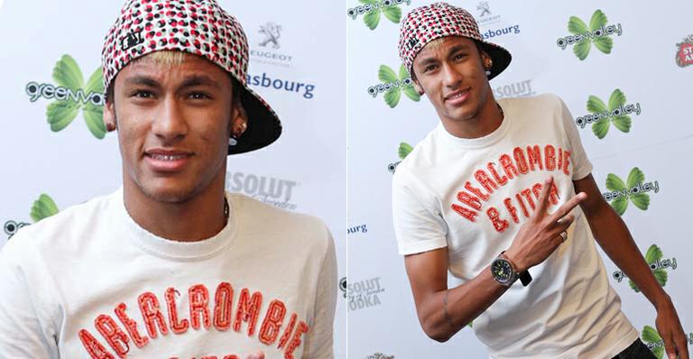 Solteiro, Neymar curte festa com a mãe e amigos em Santa Catarina